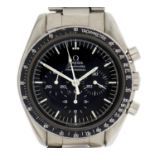 AN OMEGA STAINLESS STEEL CHRONOGRAPH WRISTWATCH SPEEDMASTER PROFESSIONAL   Ref 145022-69ST, No
