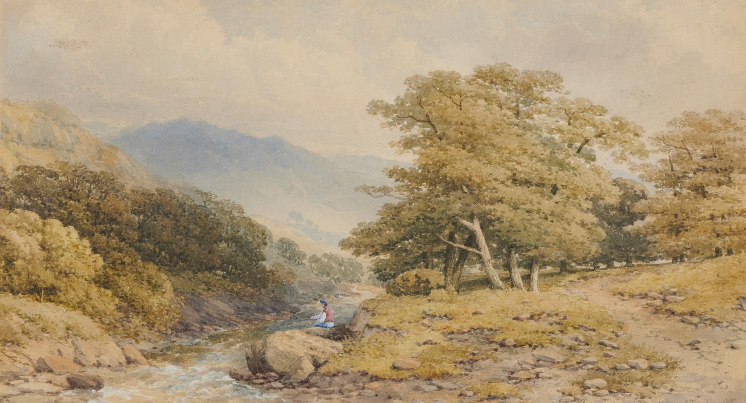 EDWIN AARON PENLEY (1826-1893) NEAR DOLGELLAU  NORTH WALES signed, dated 1885 and numbered,