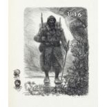 THEOPHILE ALEXANDRE STEINLEN (1859-1923) 1916 [AND OTHER WORLD WAR ONE SUBJECTS]  lithographs,