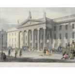 MISCELLANEOUS PICTURES AND PRINTS, INCLUDING IRISH OIL LANDSCAPES, DUBLIN LANDMARK ENGRAVINGS, ETC
