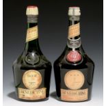 BENEDICTINE D.O.M. LIQUEUR, C1960S, 70 CL (2 BOTTLES)