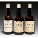 HAIG GOLD LABEL SCOTCH WHISKIES, 70 CL (3 BOTTLES)