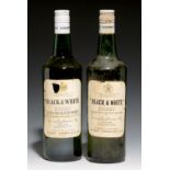 BLACK AND WHITE BUCHANAN'S CHOICE OLD SCOTCH WHISKY, 75 CL (2 BOTTLES)