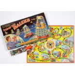 BOARD GAME. DR WHO... DODGE THE DALEKS, BY CODEG, BOXED, 1960'S