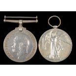 WORLD WAR ONE, PAIR, BRITISH WAR MEDAL AND VICTORY MEDAL 61842 PTE S WILLIAMS RAMC (VICTORY MEDAL