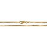 A 9CT GOLD CHAIN, 7G