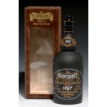 GLENTURRET SINGLE HIGHLAND MALT SCOTCH WHISKY, C1967, CASED, 75 CL