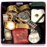 MISCELLANEOUS COSTUME JEWELLERY, INCLUDING WATCHES, ETC