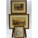 Lilias Irwin, Loch Lomond, watercolour, signed lower right, 35cm x 26.