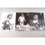 Football, 8 x 10 and smaller Press photos, Cups, European and UK players, Jimmy Nichol, S Pearce,