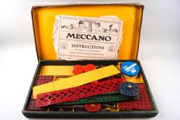 A Marklin "Construction Game", boxed, and Meccano "Accessory outfit",