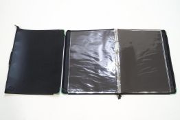 Portfolios, 19 x 25, Zippa Ring binolen portfolios, each with pages,