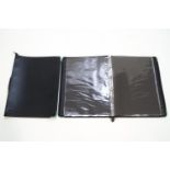 Portfolios, 19 x 25, Zippa Ring binolen portfolios, each with pages,