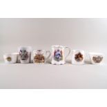 A mug printed Peace 1914-1919, The Great World War,