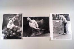 Womens Golf - 8 x 10, Press photographs by E D Lacey, mainly early 1970's,