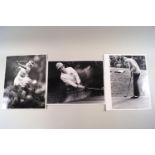 Womens Golf - 8 x 10, Press photographs by E D Lacey, mainly early 1970's,