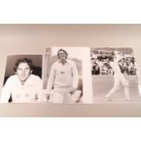 Cricket - 8 x 10 and smaller Press photographs, mid 1970's, including County, Pakistan, West Indies,