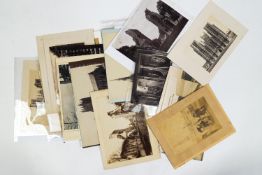 A leather bound Victorian photograph album,