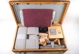 A cased 1957 Zeiss stereoscope