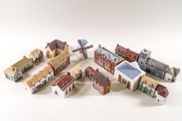 An assorted collection of Wade cottages,