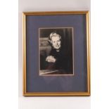 A signed photograph of Margaret Thatcher, overall 28cm x 22.5cm