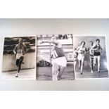 Olympics and Athletics, 8 x 10 Press photos, mainly 1970's,