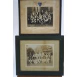 Sport, pre-WWI, large photos, mostly framed and glazed,