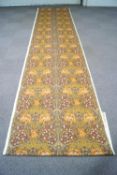 A length of Honeysuckle (adapted from William Morris) fabric for Liberty of London Prints Ltd,