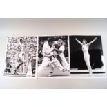 Olympics and Athletics, 8 x 10 Press photos, mainly 1970's, Munich, Montreal,