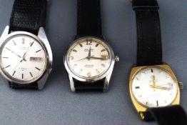 A collection of gentlemen's wristwatches