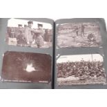 A World War I Daily Mail official war post card album,