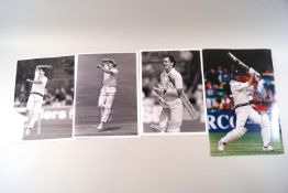 Cricket - mainly 8 x 10 Press photographs, coloured etc, 1980's-90's, South Africa (24),