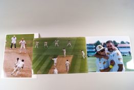 Cricket - Australia, mainly 8 x 10, Press photographs, coloured etc, 1980-90's,