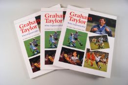 Football, Graham Taylor, signed soft back editions of 'When England Called',