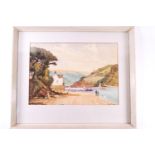 I Mortimer, West Country scene, watercolour, signed lower right,