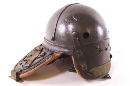 An American army US tank helmet,