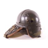 An American army US tank helmet,