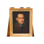 Laurence Irving, Portrait of John Irving, oil on canvas, 40.5cm x 30.5cm