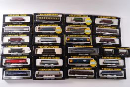 A selection of boxed Graham & Farish by Bachmann 'N Gauge' railway models