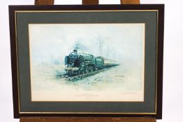 David Shepherd, 'The East Somerset Railway' print by the artist, L R,