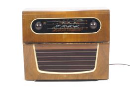 A hardwood veneered radiogram by Garrard,