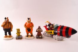 Five boxed Robert Harrop Beano figures