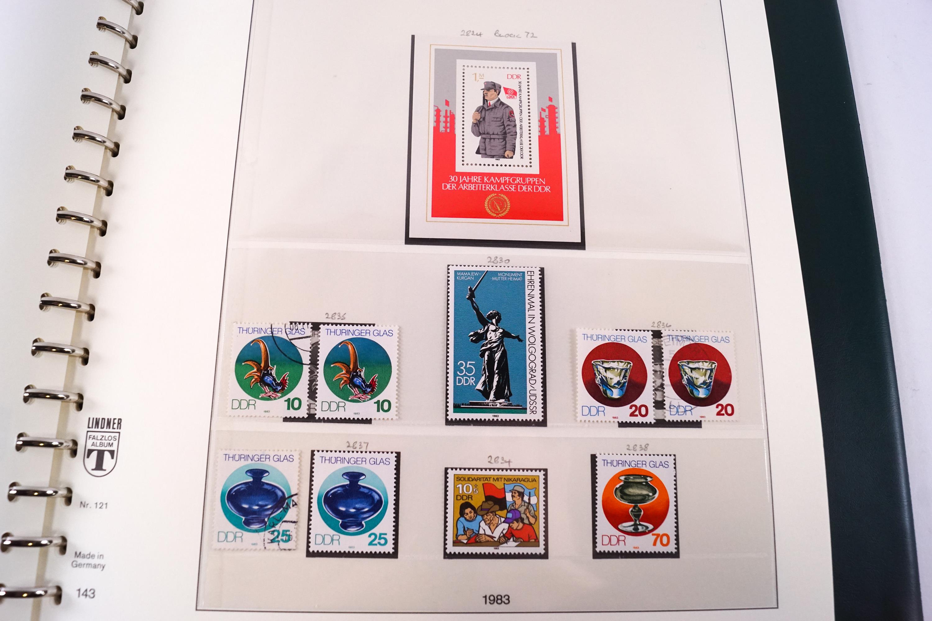 A collection of albums containing stamps from Modern and East Germany - Image 3 of 3