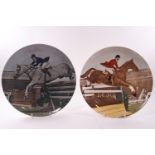 Two Royal Doulton plates,