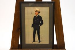 Vanity Fair, 1912, Portrait of Laurence Irving, print,