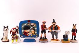 Seven boxed Robert Harrop Beano figures