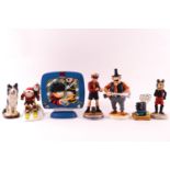 Seven boxed Robert Harrop Beano figures