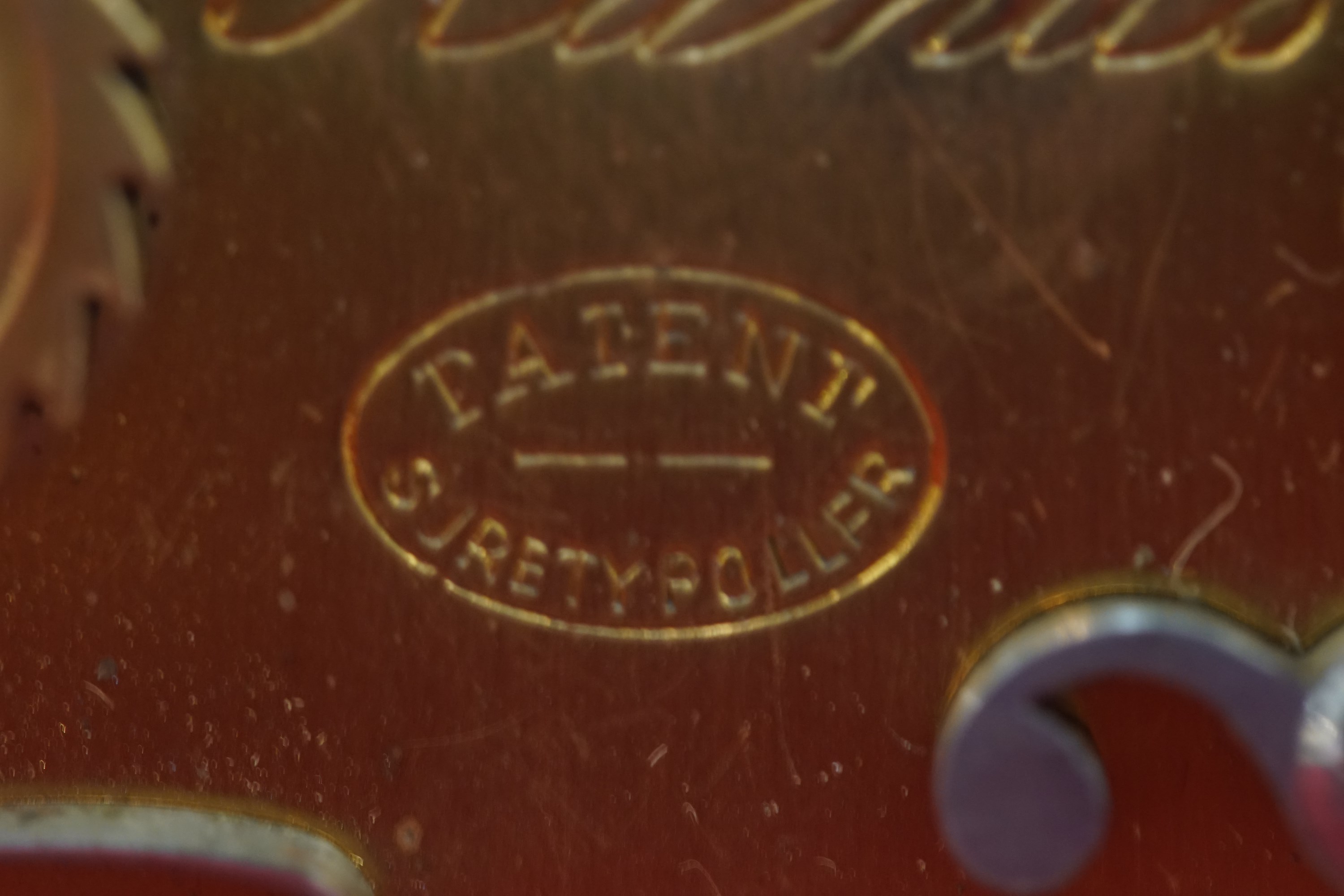 A brass cased repeater carriage clock with white enamel Roman chapter dial marked 'examined by Dent, - Image 4 of 6