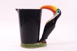 A Carlton ware advertising piece for Guinness, a jug with a toucan handle,