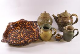 A small group of Martin Horner studio pottery